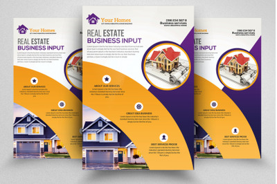 Real Estate Agency Flyer Template