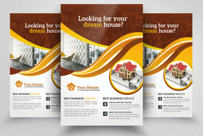 Real Estate Agency Flyer Template