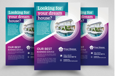 Real Estate Flyer Template