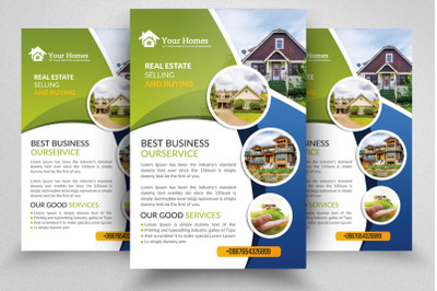 Real Estate Agency Flyer Template