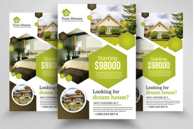 Real Estate Buy &amp; Sell Property Flyer