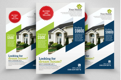 Real Estate Agency Flyer Template