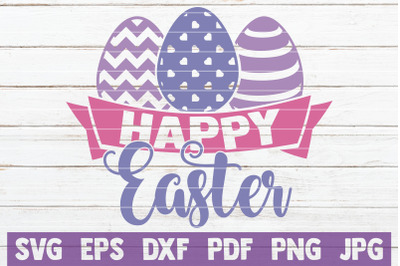 Happy Easter SVG Cut File