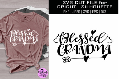 Blessed grandma svg, thanksgiving svg