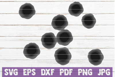 Bullet Holes SVG Cut File