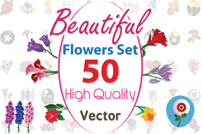50x Flower Set illustration