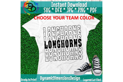 Longhorns svg&2C; Longhorns team svg&2C; Football team svg&2C; Football fan sv