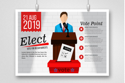 Election Voting Flyer Template