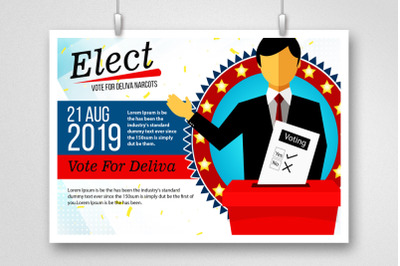 Election Voting Flyer Template