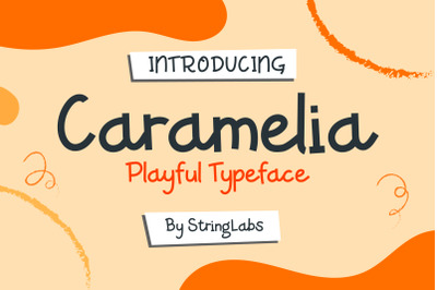 Caramelia - Playful Children Typeface