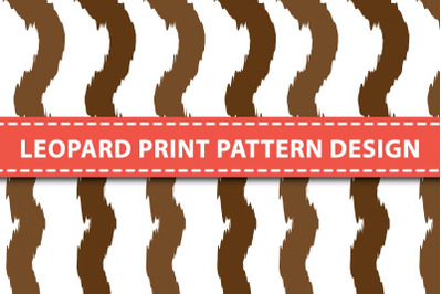 Cheetah print stripe pattern design