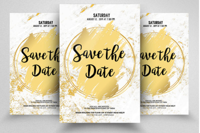 Save The Date Invites Flyer