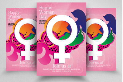 Women Day Event Flyer Template