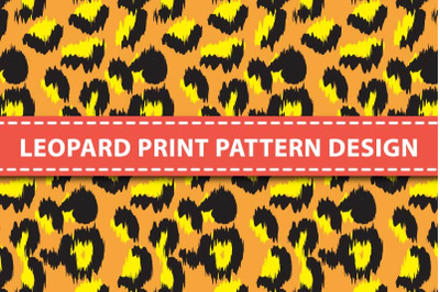 Leopard print pattern design