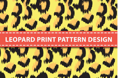 Leopard print pattern design