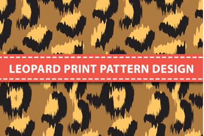 Leopard print pattern design