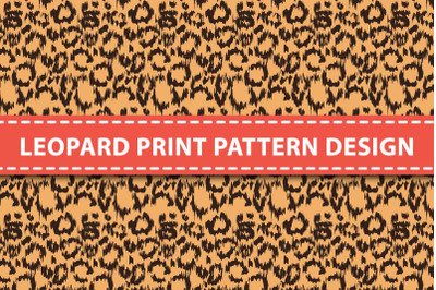 Leopard print pattern design