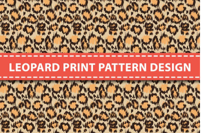 Leopard print pattern design