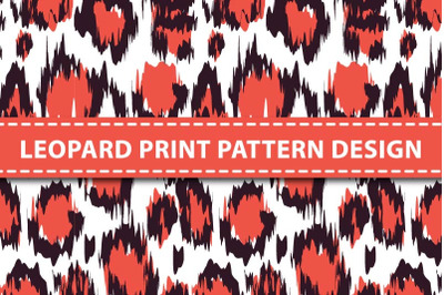 Leopard print pattern design