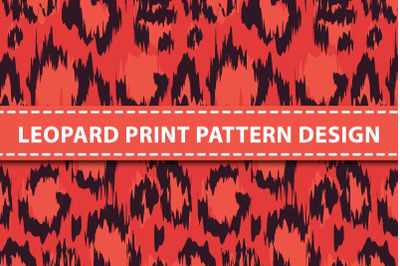 Leopard print pattern design