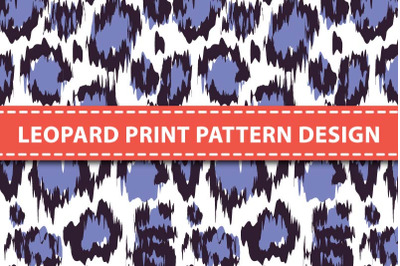 Leopard print pattern design