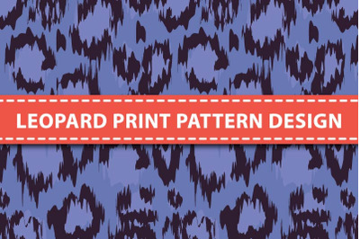 Leopard print pattern design