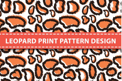 Leopard print pattern design