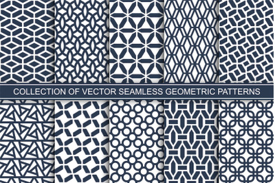 Seamless geometric ornament patterns