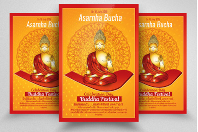 Buddha Worship Festival Flyer/Poster