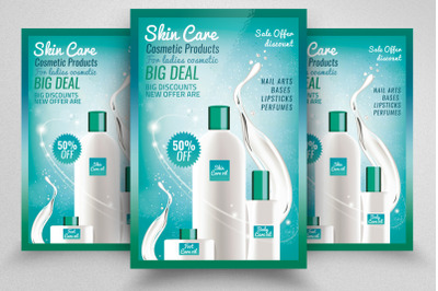 Beauty Skin Care Product Flyer/Poster