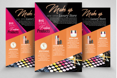 Beauty Cosmetic Flyer Poster