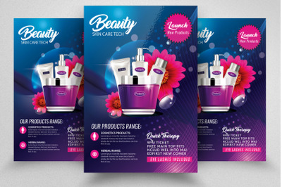 Beauty Cosmetic Flyer/Poster Template