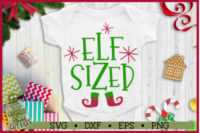 Christmas SVG File - Elf Sized