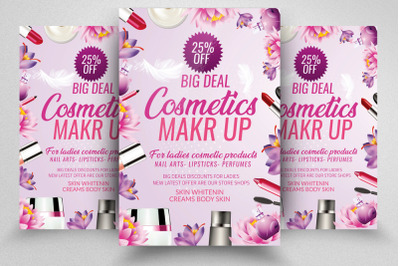 Cosmetics Flyer/Poster Template