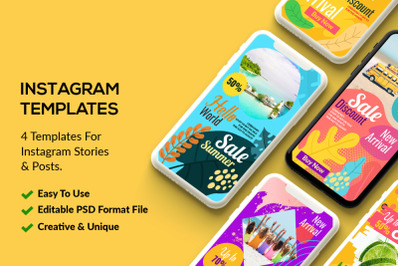 4 Instagram Stories - Sale Offer