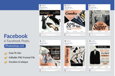 6 Fashion Product Promotion Facebook Posts
