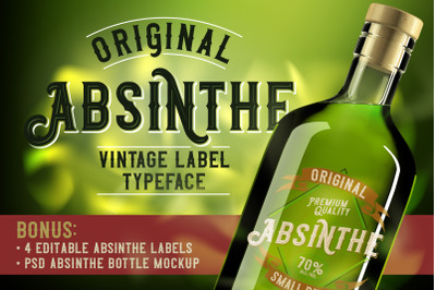 Original Absinthe Layered Font