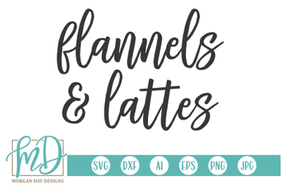 Flannels And Lattes SVG
