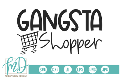Gangsta Shopper SVG