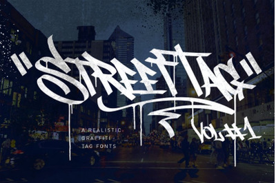 Graffiti Font | Street Tag Vol1