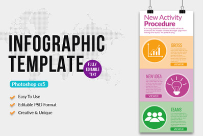 Business Procedure Infographics Template