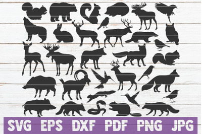 Forest Animals Bundle | SVG Cut Files