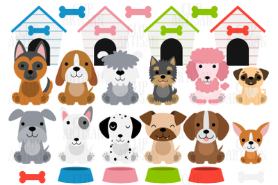 Dog Clipart, Puppies, Puppy Dog, Cute Dogs