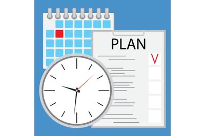 Planning and organization of time flat