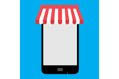 Online shopping with smartphone