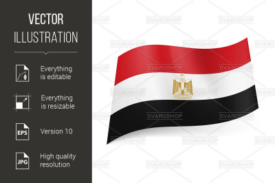 State flag of Egypt