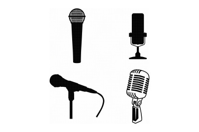 mic, microphone, SVG file, DXF, free SVG cut file instant download for