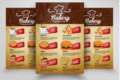 Fast Food Restaurant Flyer Template