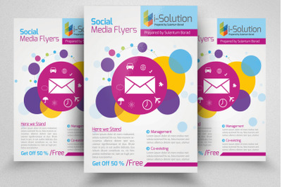 Social Media Promotion Flyer Template