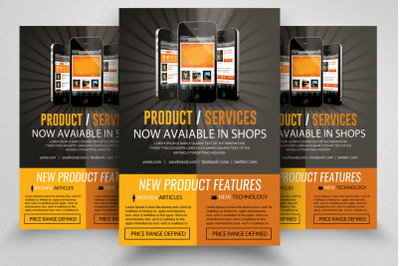 Mobile Product Promotion Flyer